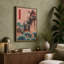 Mountain Bloom Japandi - Wrapped Canvas-681516102-681516096