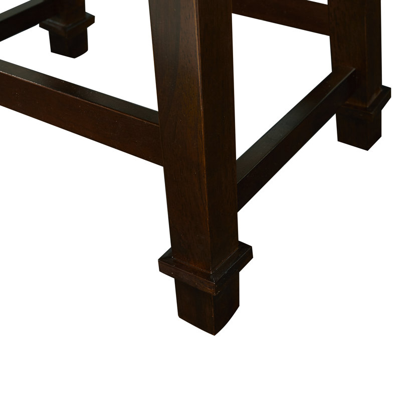 Goza Backless Black Tweed Counter Stool, Counter Stool (25" Seat Height), Grey/ Black Frame