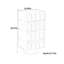 Commode en bois massif rétro de style français-2085853098