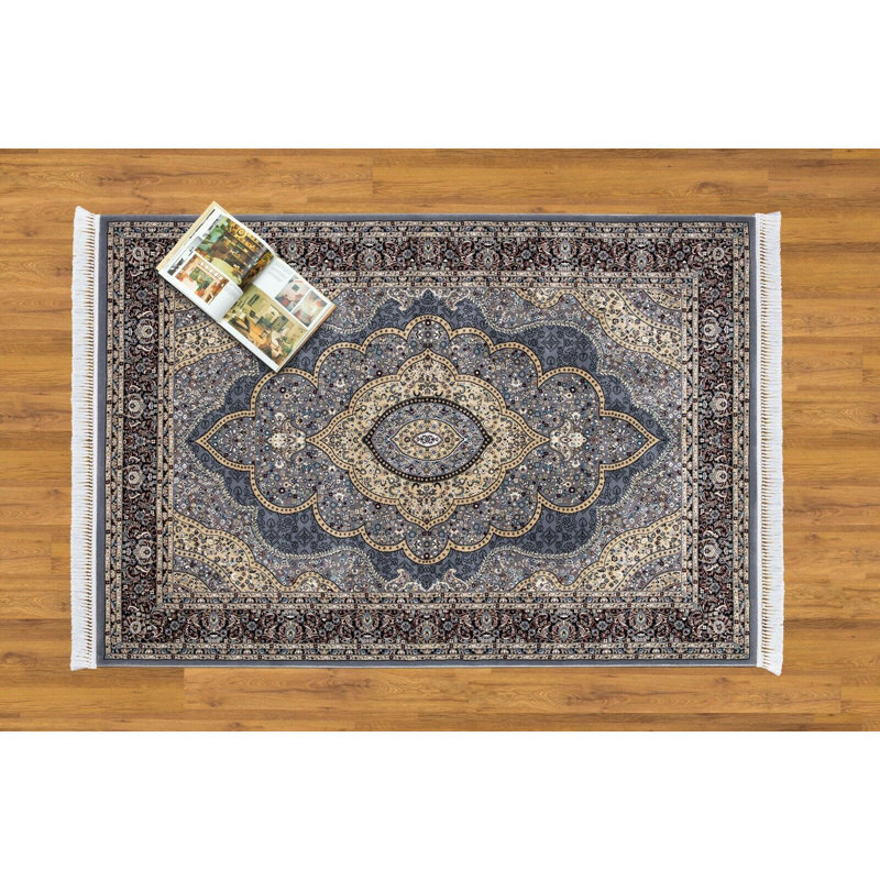 Altagore Hand Woven Grey Indoor Rug, Rectangle 120 x 170cm