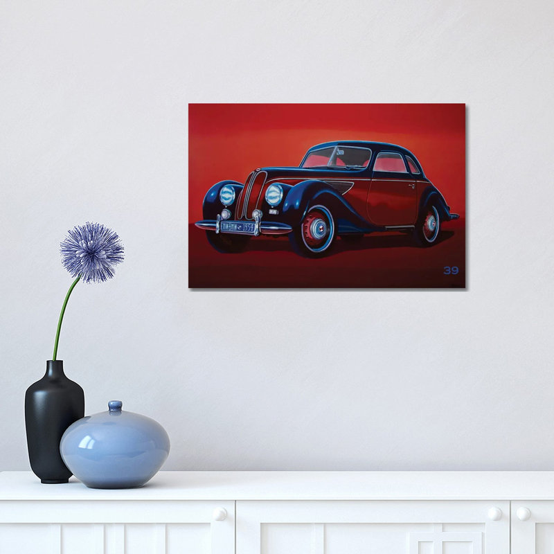 EMW BMW 1951 by Paul Meijering - Wrapped Canvas Gallery-Wrapped Canvas Giclée