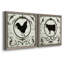 " Berkshire Rooster " 2 - Pieces-296871884-296871856