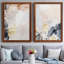 Indigo Blush and Gold III - ensemble de 2 reproductions d'art sur toile-1066023666-1066023665