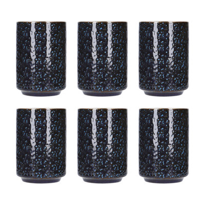 Mikasa Satori Porcelain 300ml Indigo Blue Cup