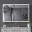 Armoire de salle de bain à DEL avec miroir