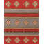 Mesa Wool Southwestern Area Rug in Red-50584171