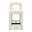 Hazel Cream Boucle Counter Stool-106911054