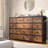 Abdulfatah 13-Drawer Dresser TV Stand – Large Storage Wooden Media Center for Bedroom & Living Room-1146738511