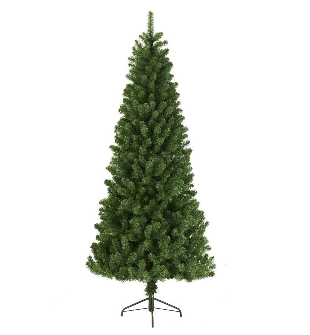 Künstlicher Weihnachtsbaum 122 cm Grün mit Ständer Newfoundland