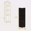 Armoire 2 portes avec 3 tablettes d'angle