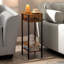 Sirine 25cm W Steel Bedside Table-99842778