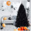 Arbre de Noël avec 600 lumières DEL blanches - 2486 pointes Arbre artificiel PE + PVC pour décoration d'Halloween et des Fêtes, structure à charnières avec support en métal stable-1477315494