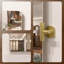 Miroir de salle de bain mural 24 po x 36 po H 36 po x 36 po-1917986723-1930973801