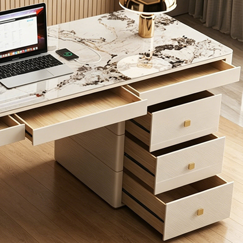 Modern minimalist office desk