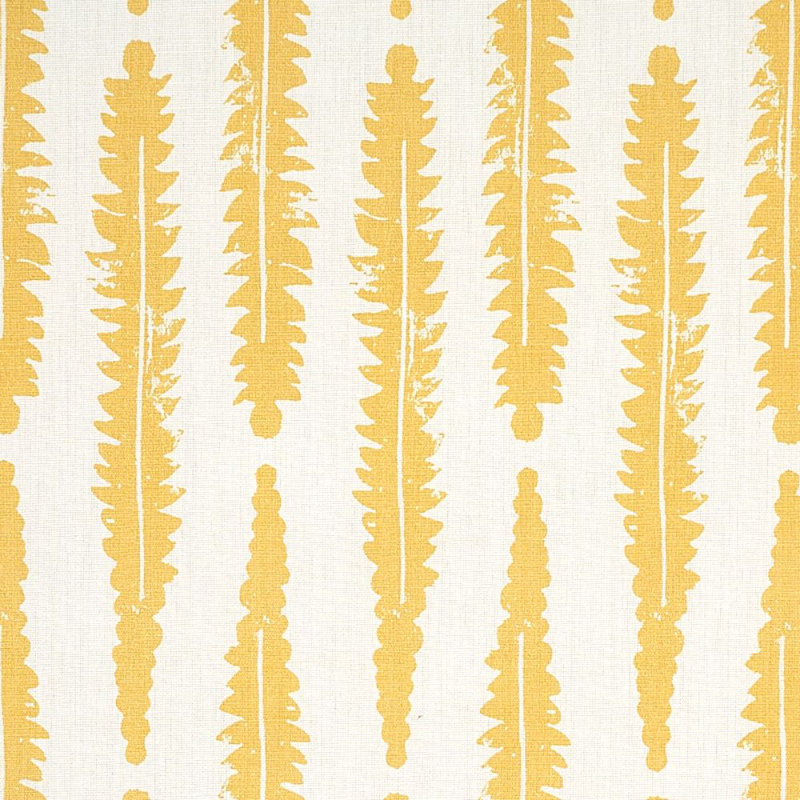 Tissu Schumacher x Molly Mahon, Moutarde