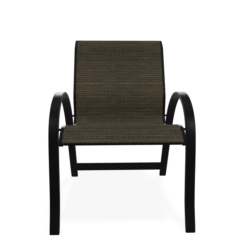 Aruba Outdoor Dining Armchair, Black