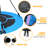 40inch Metal/Fabric Web/Saucer Swing with Chains and Hooks-54530389