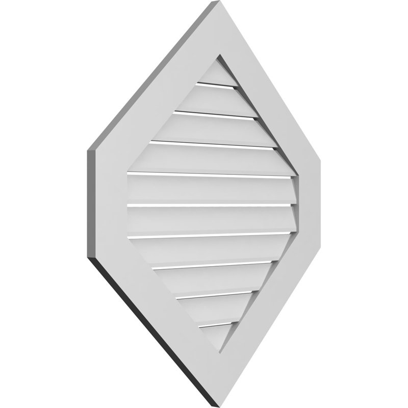 Bouche verticale verticale à hauteur réglable 11/12 po, H 36 po x l 30 po x P 1 po