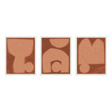 Module On Terra Cotta.Set Of 3 Print by Michael Kempen