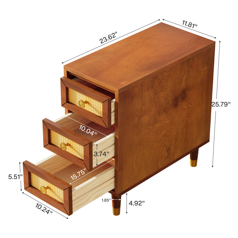 Side Table with Storage