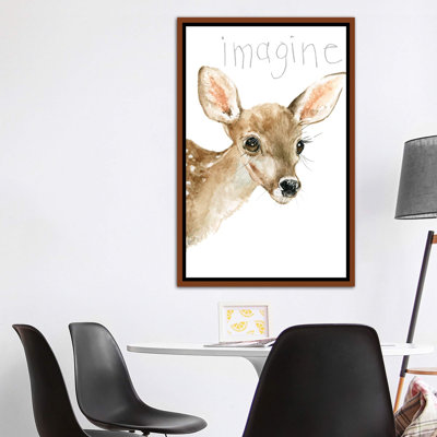 «Forest Fur Baby Deer» par Carol Robinson - impression d'art graphique