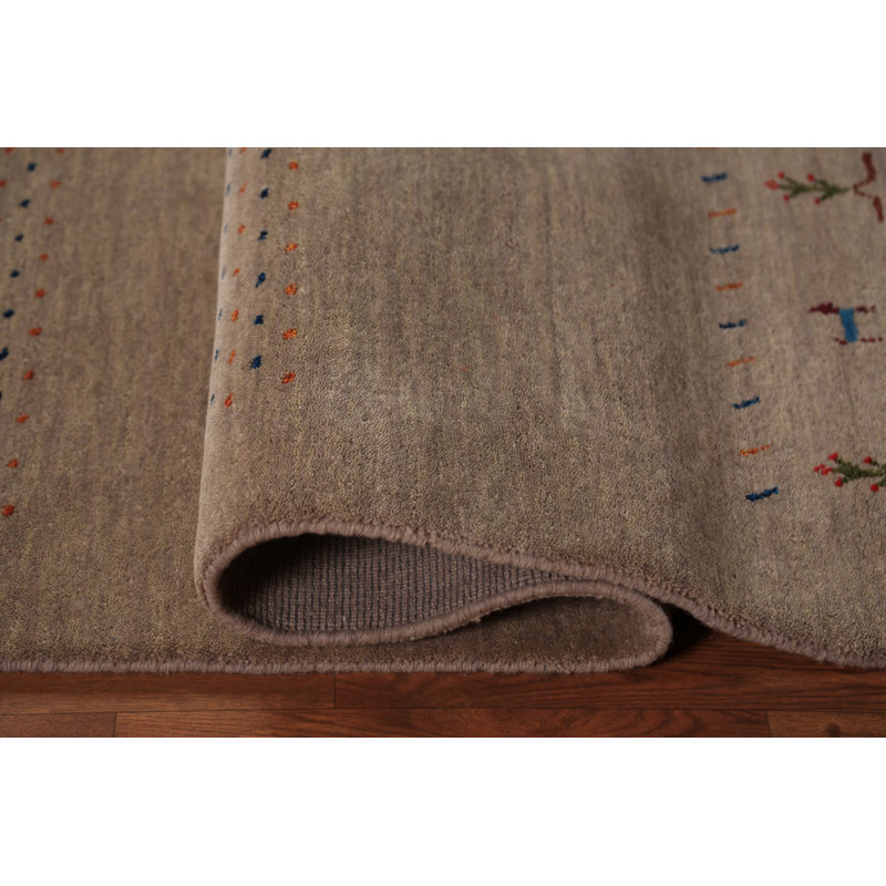 Tapis oriental brun Gabbeh 8