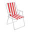 Folding Metal Beach Chair Stripe-1800199164
