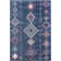 Bodrum Tribal Native Navy Area Rug