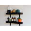 Tablette décorative en bois massif 2 pièces Brennon-85897125-96048233