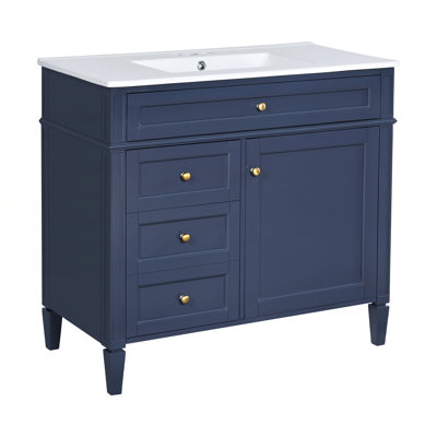 Meuble-lavabo 36 po avec lavabo supérieur