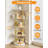 5-Tier Rotating Bookshelf, 360° Spinning Bookcase Tower, Space-Saving Stackable Storage Organizer For Home Office, Kids Room, And Small Spaces