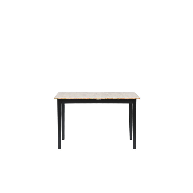 Rabun Solid Wood Dining Table, Black
