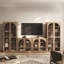 Ensemble de 4 meubles télé modulaires Jagger Series 1A2I, brun clair-694202319