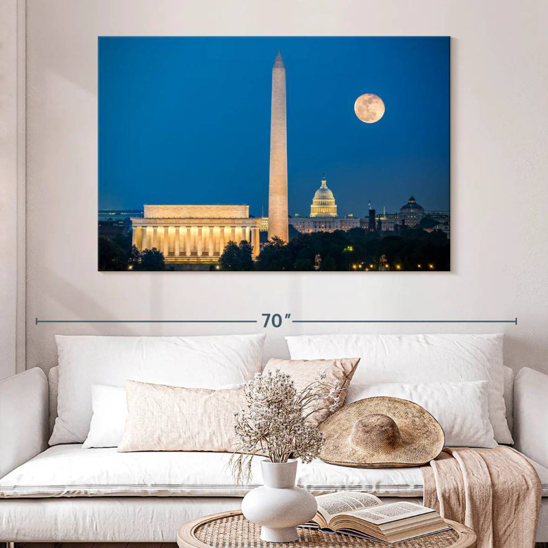 Lilie Washington Monuments, 34" H x 51" W