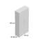 Minosa-Plus 2 Hinged Door Wardrobe 69 cm Alpinwhite/High Gloss White INCL. Delivery and Assembly