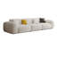 Coussin modulaire 118,11 po blanc 100% polyester