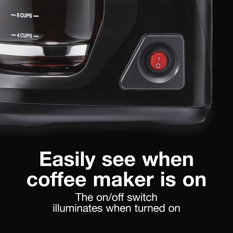  Cafetière compacte 12 tasses ProFcor Silex FrontFill, compatible avec les bouchons intelligents, noir, 43680G