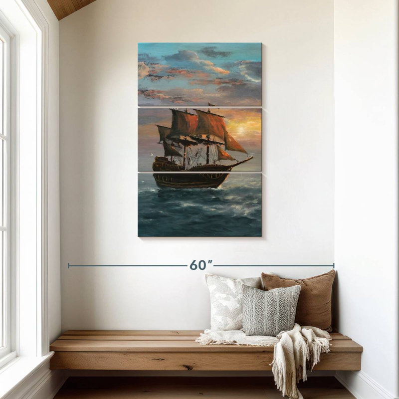 Slave Ship, 45" H x 28" W