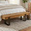 Solid Wood Bench