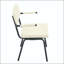 Ensemble de 2 chaises de salle à manger en cuir de qualité supérieure avec accoudoirs suspendus Huggable-129041952