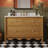 Julliette 48"W Single Sink Bathroom Vanity With Cultured Marble Top