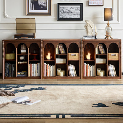 French retro style bookcase