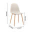 Chaise d'appoint en velours Fuzail-536355913