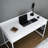Alma Desk Metal Base Writing Desk-1896132561