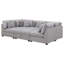 Canapé modulaire rembourré 6 pièces Lafayette