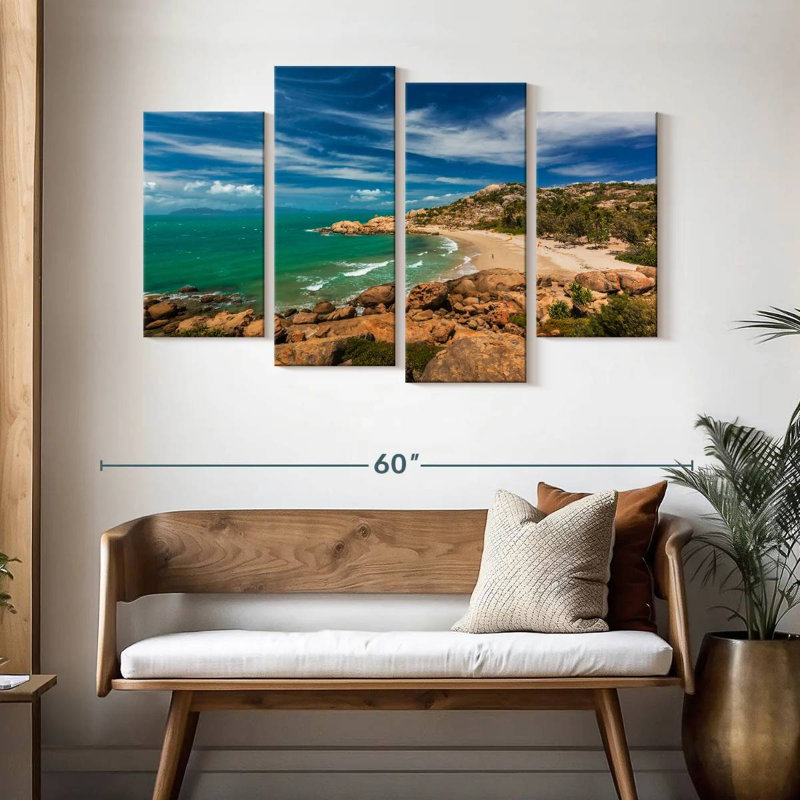 Gillard, baie australienne, H 32 po x l 52 po