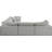 Hudhaifa Upholstered L-Shaped Sectional Reversible-98497083