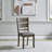 Luz Trestle Table Dining Set w/ 4 Upholstered Chairs-104881991-115140675