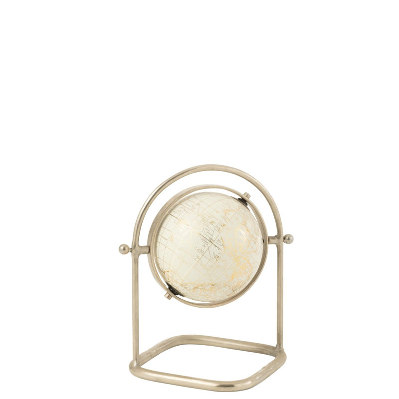 Aldrik Paper Tabletop Globe, 30cm H x 27cm W x 20cm D