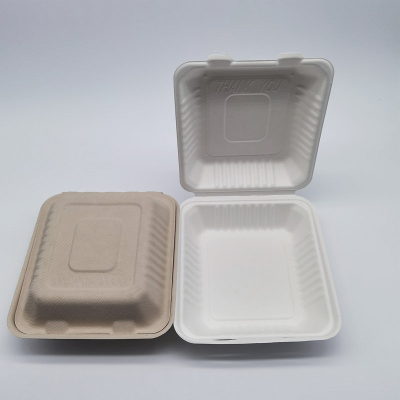Plateau de service en carton jetable, Blanc